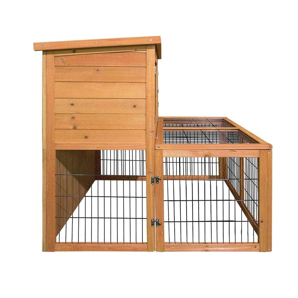 Chicken Coop 96X96X100Cm Rabbit Hutch Large Wooden House