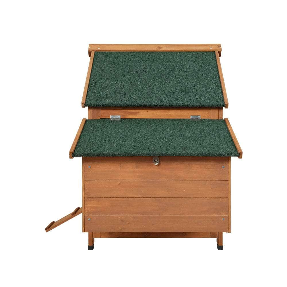 Chicken Coop Large Rabbit Hutch House Run Cage Wooden Outdoor Pet