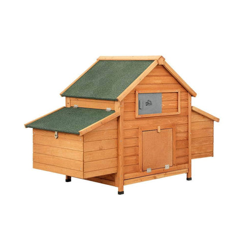 Chicken Coop Rabbit Hutch Large House Run Cage Wooden Outdoor Pet Hutch