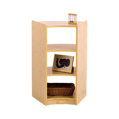 Children Curved Shelf With Open Back - H76cm