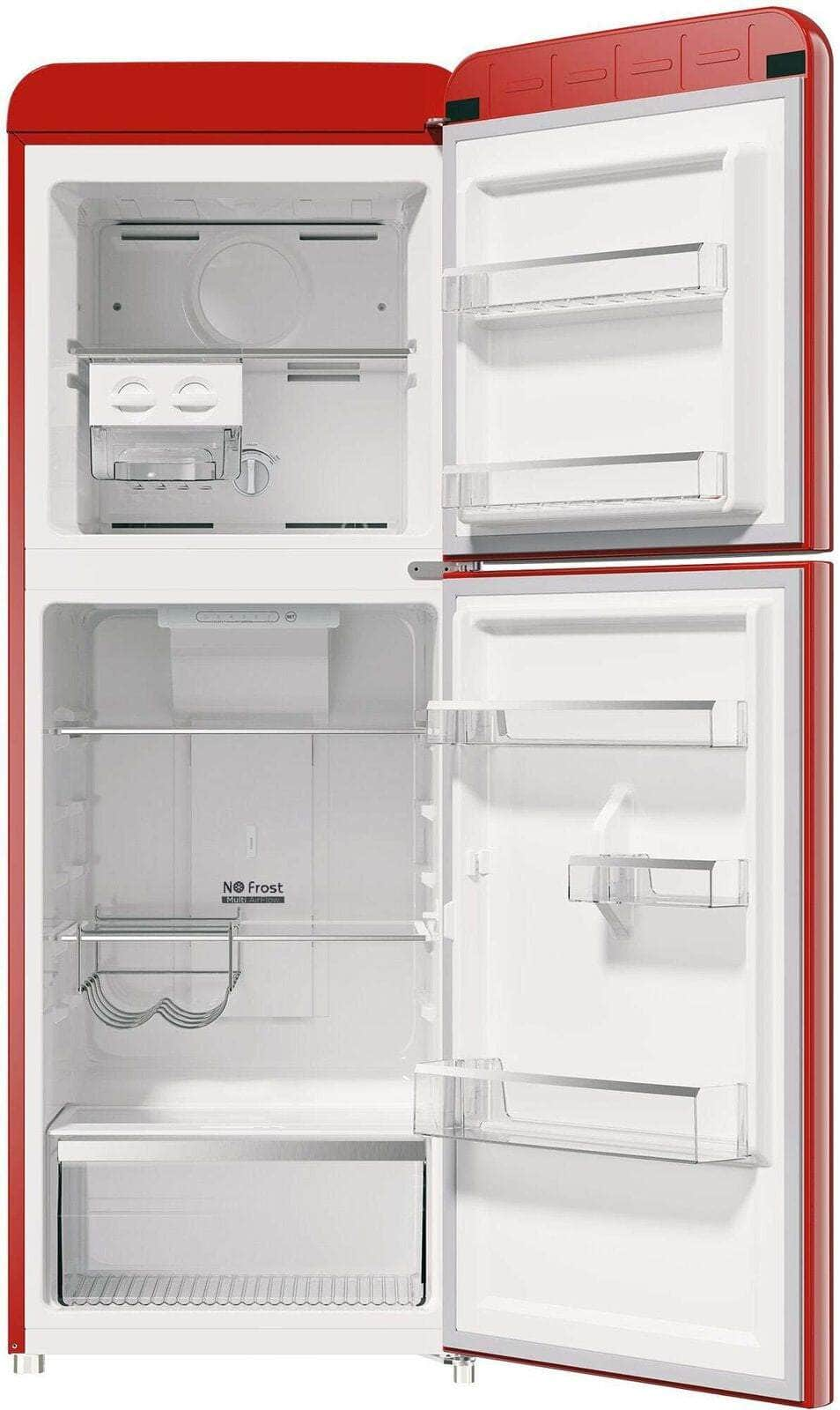 Chiq 202L Retro Top Mount Red Refrigerator CRTM199NR3 | Greater Sydney Only