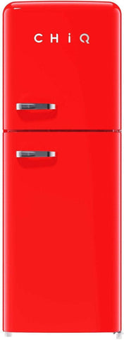 Chiq 202L Retro Top Mount Red Refrigerator CRTM199NR3 | Greater Sydney Only