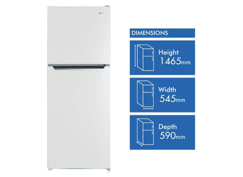 Chiq 202L Top Mount Refrigerator CTM202NW3