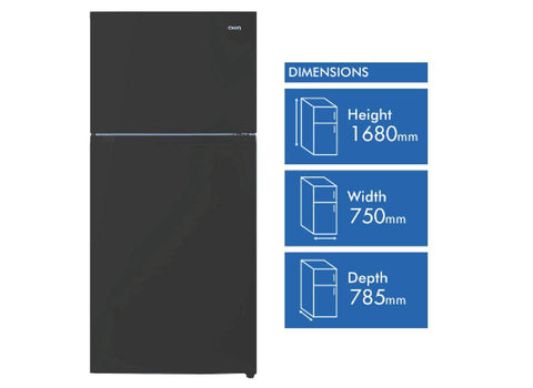 Chiq 515L Top Mount Refrigerator CTM514NB3