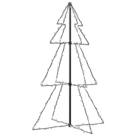 Christmas Cone Tree 160 LEDs Indoor and Outdoor