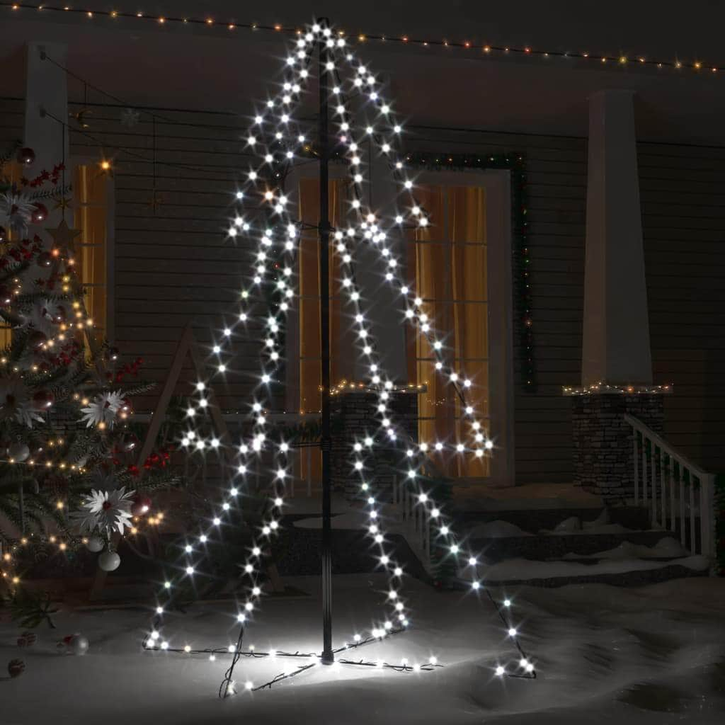 Christmas Cone Tree 200 LEDs Indoor and Outdoor