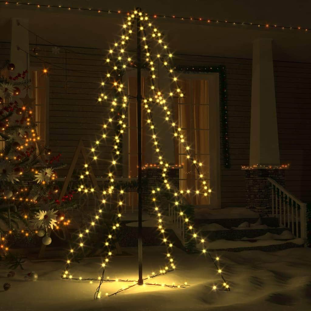 Christmas Cone Tree 200 LEDs Indoor - Outdoor