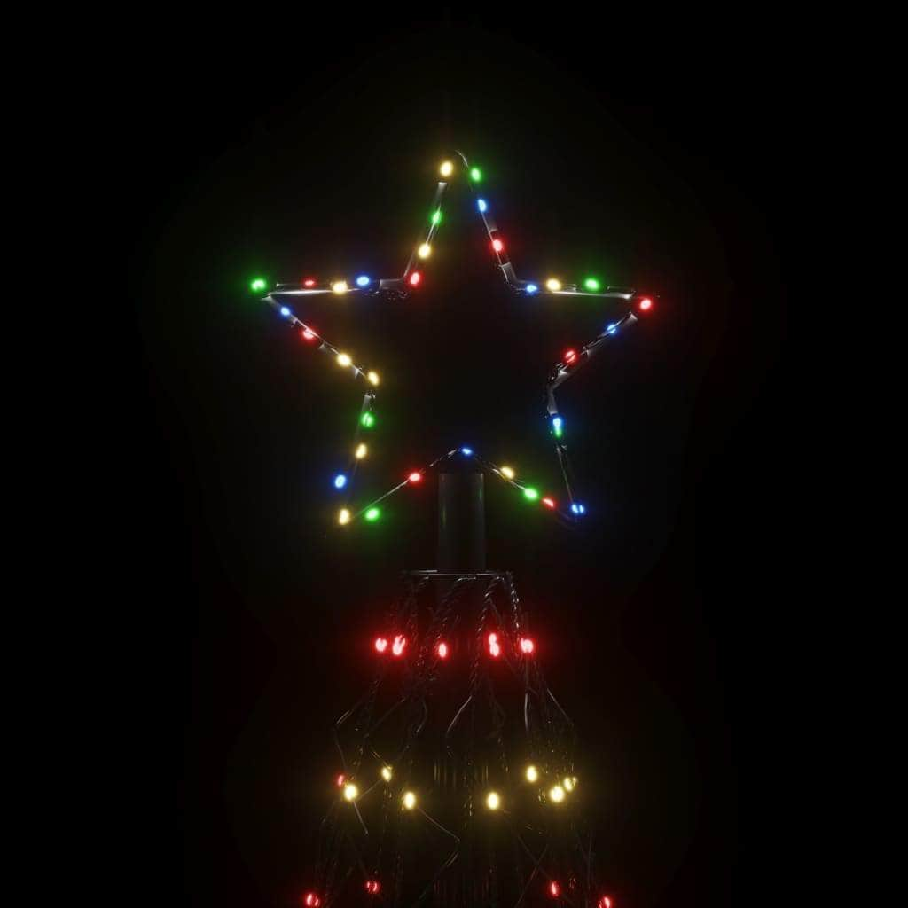 Christmas Cone Tree Colourful 1400 LEDs