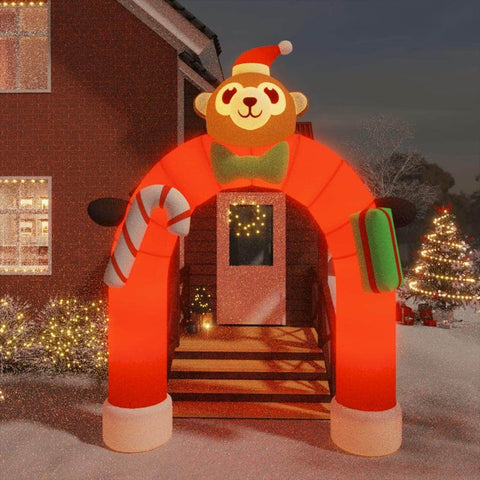 Christmas Inflatable Arch Gate LED