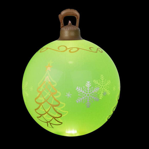 Christmas Inflatable Ball 60cm Led Illuminated Decoration