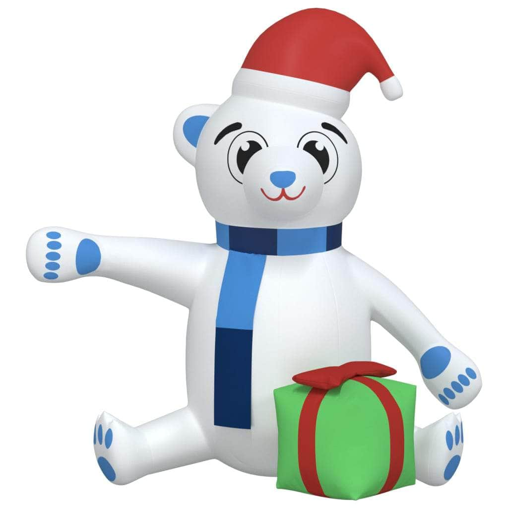 Christmas Inflatable LED Teddy Bear