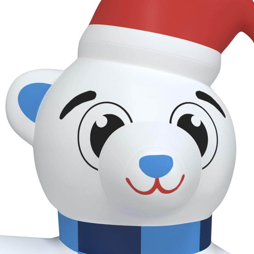 Christmas Inflatable LED Teddy Bear