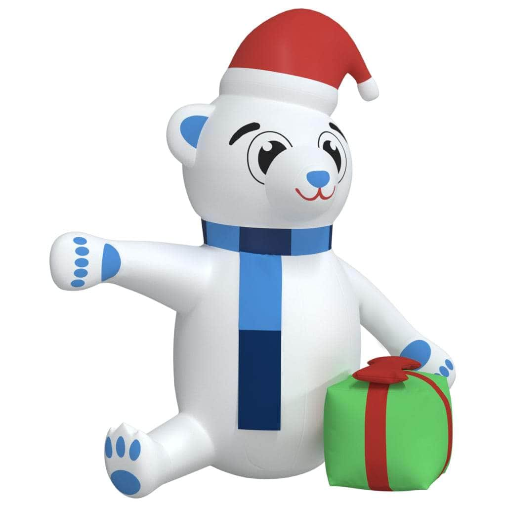 Christmas Inflatable LED Teddy Bear