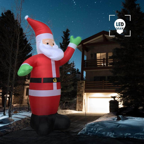 Christmas Inflatable Santa Claus LED IP44 600 cm XXL