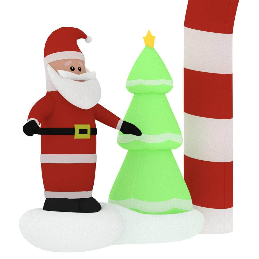 Christmas Inflatable Santa & Snowman