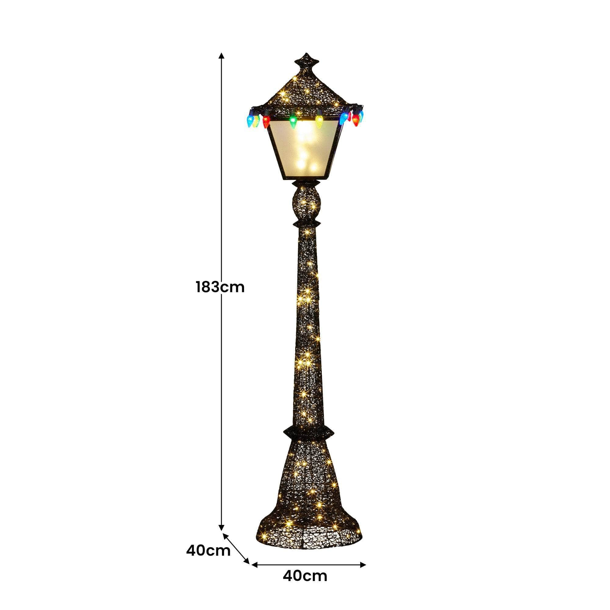 Christmas Lamp Post Display -  183cm