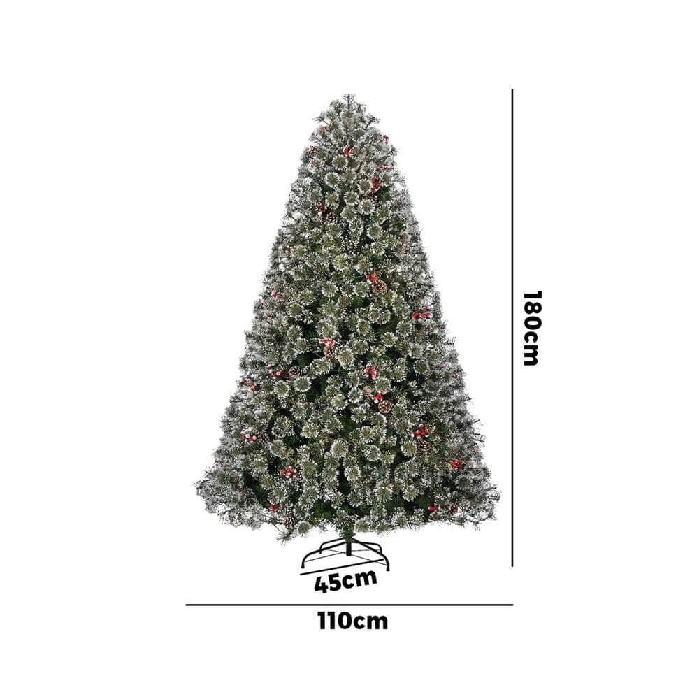 Christmas Tree 1.8m 6FT/2.1m 7FT with LED Light