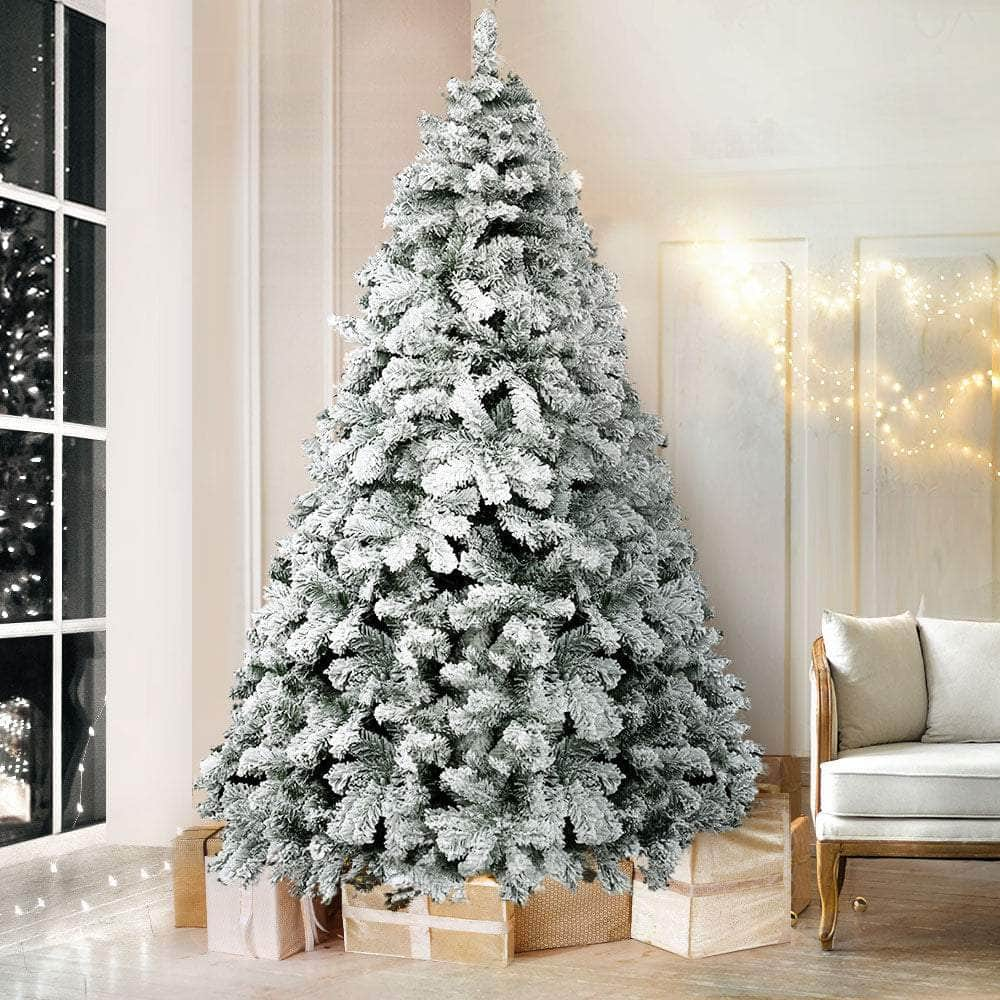 Christmas Tree 1.8m Snow Flocked Xmas Tree Decorations 468 Tips