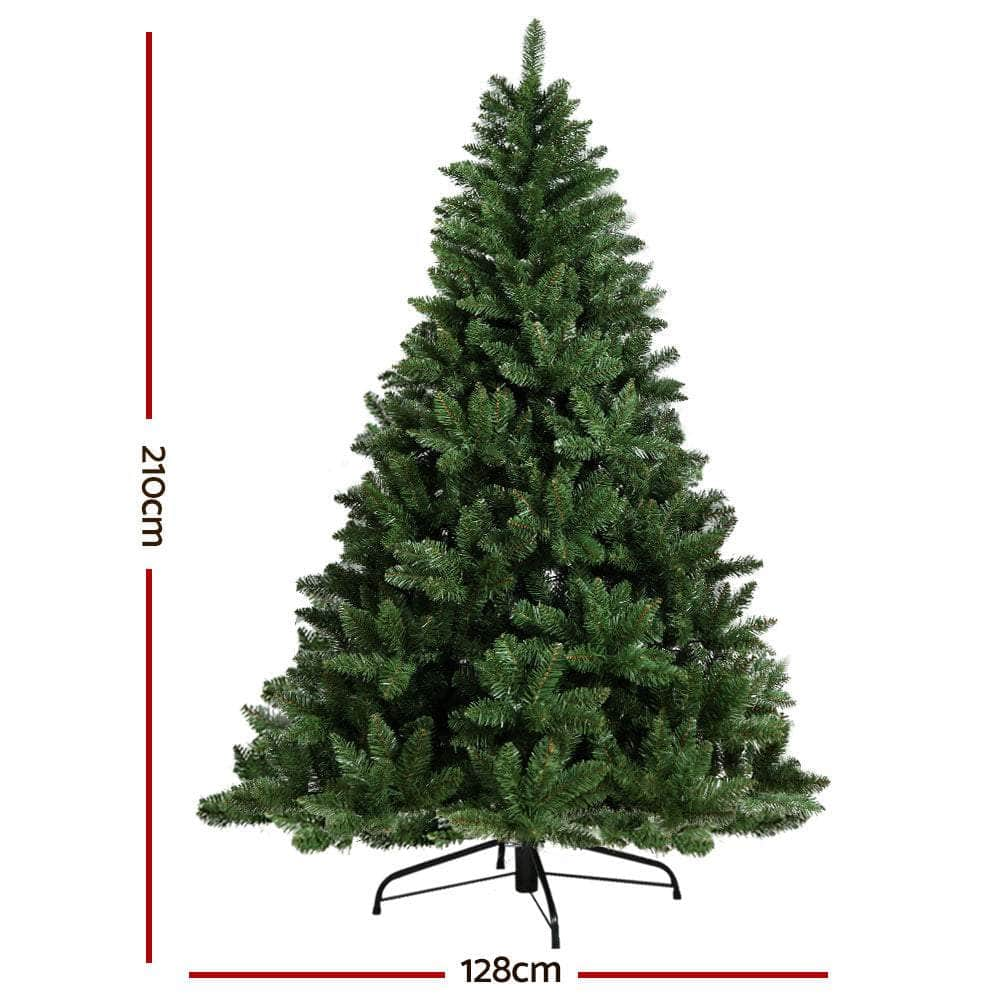 Christmas Tree 2.1m Green Xmas Tree Decorations 905 Tips