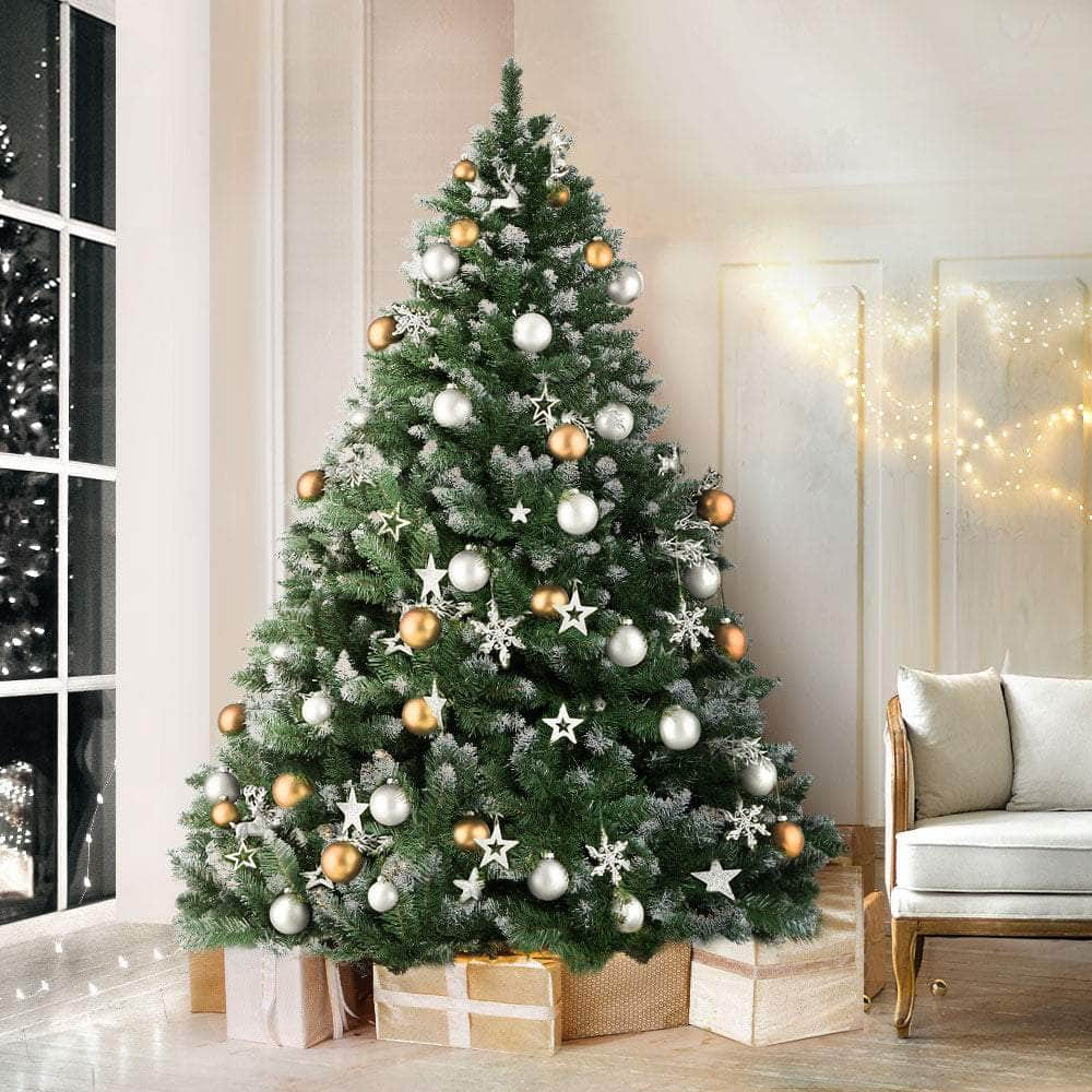 Christmas Tree 2.1m Snowy Xmas Tree Decoration 905 Tips