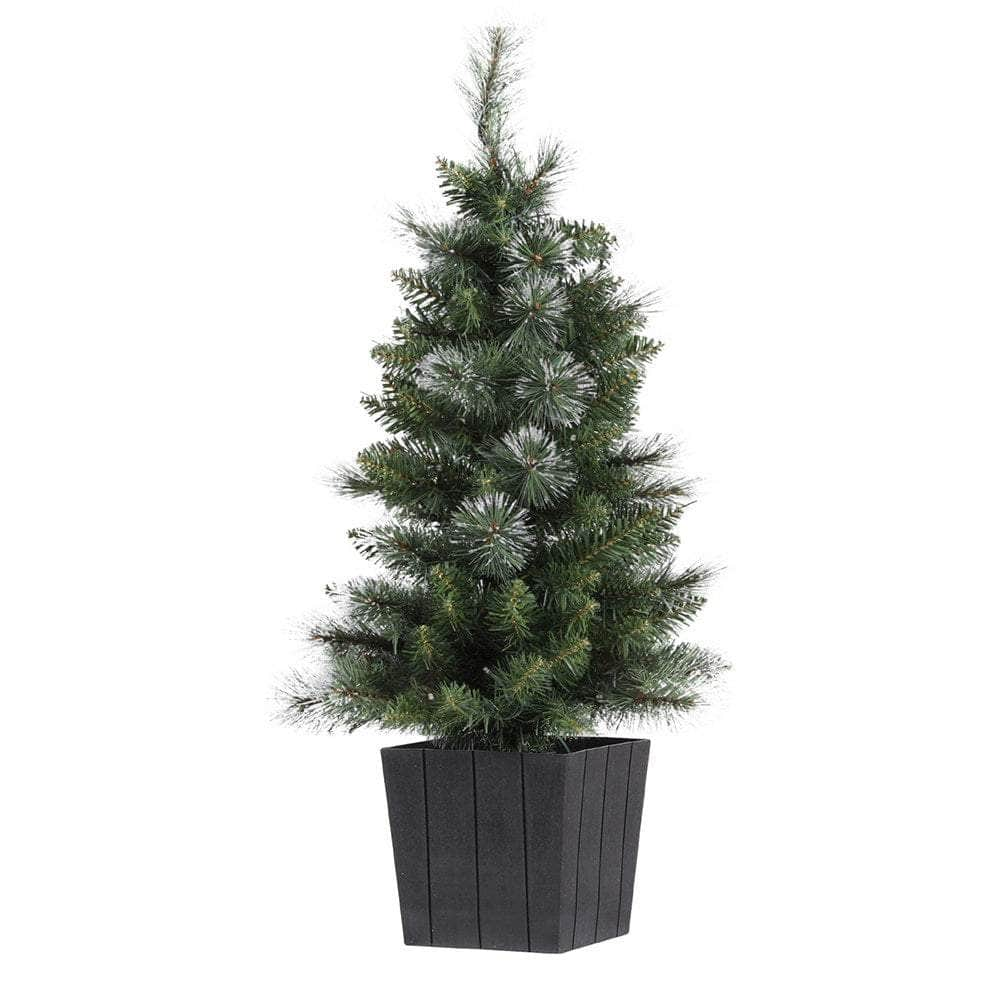 Christmas Tree 90cm Potted Xmas Tree Party Decorations