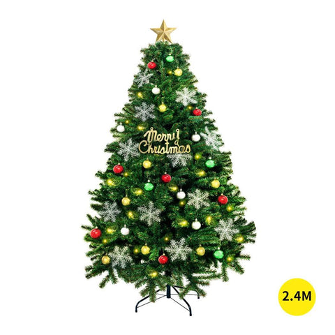 Christmas Tree Kit With Led Light 2.4M Type2