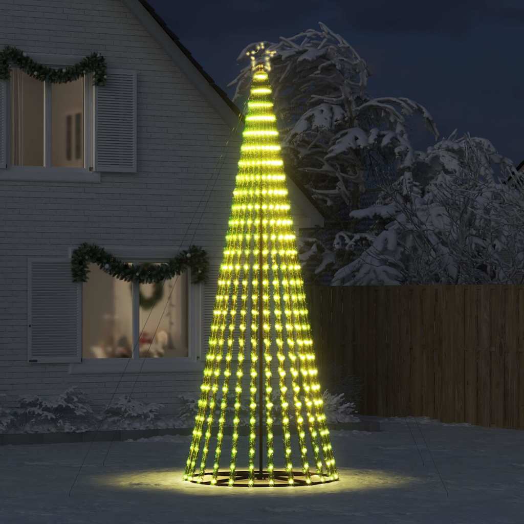 Christmas Tree Light Cone 1028 LEDs Warm White 400 cm