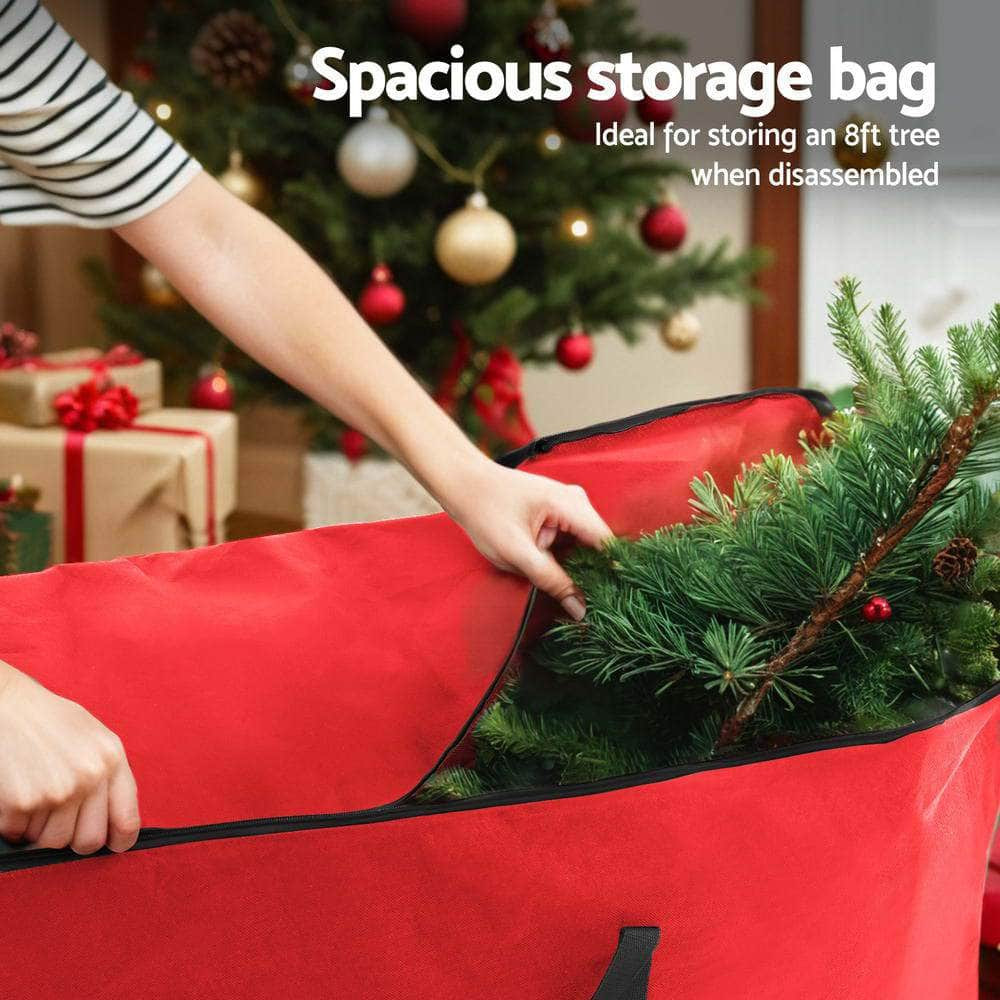 Christmas Tree Storage Bag Fits Up to 8ft Tree Xmas Bag Red