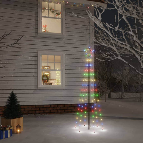 Christmas Tree with Spike Colourful 108 LEDs