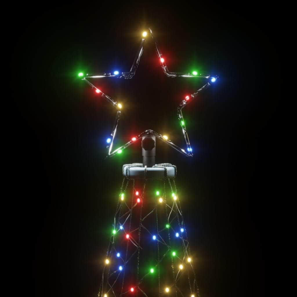 Christmas Tree with Spike Colourful 500 LEDs 300 cm