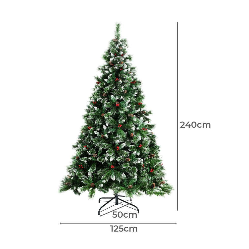 Christmas Tree Xmas Trees Green with Ornaments Decorations