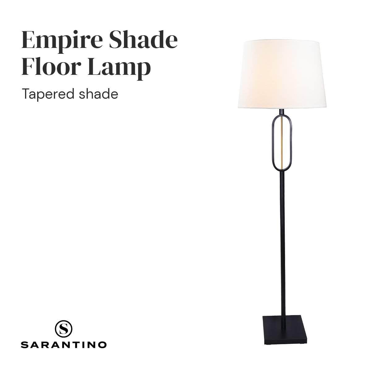 Classic Floor Lamp with Empire Shade