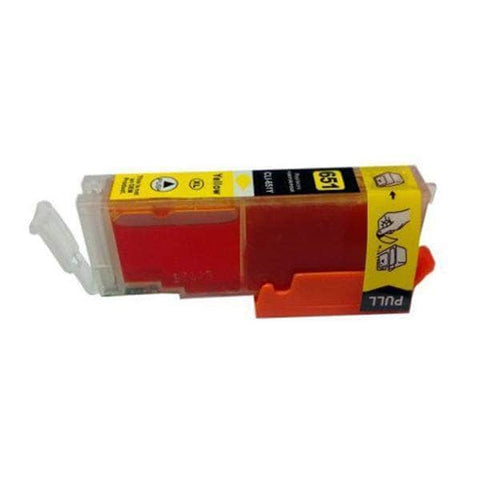 Cli-651Xl Yellow Compatible Inkjet Cartridge