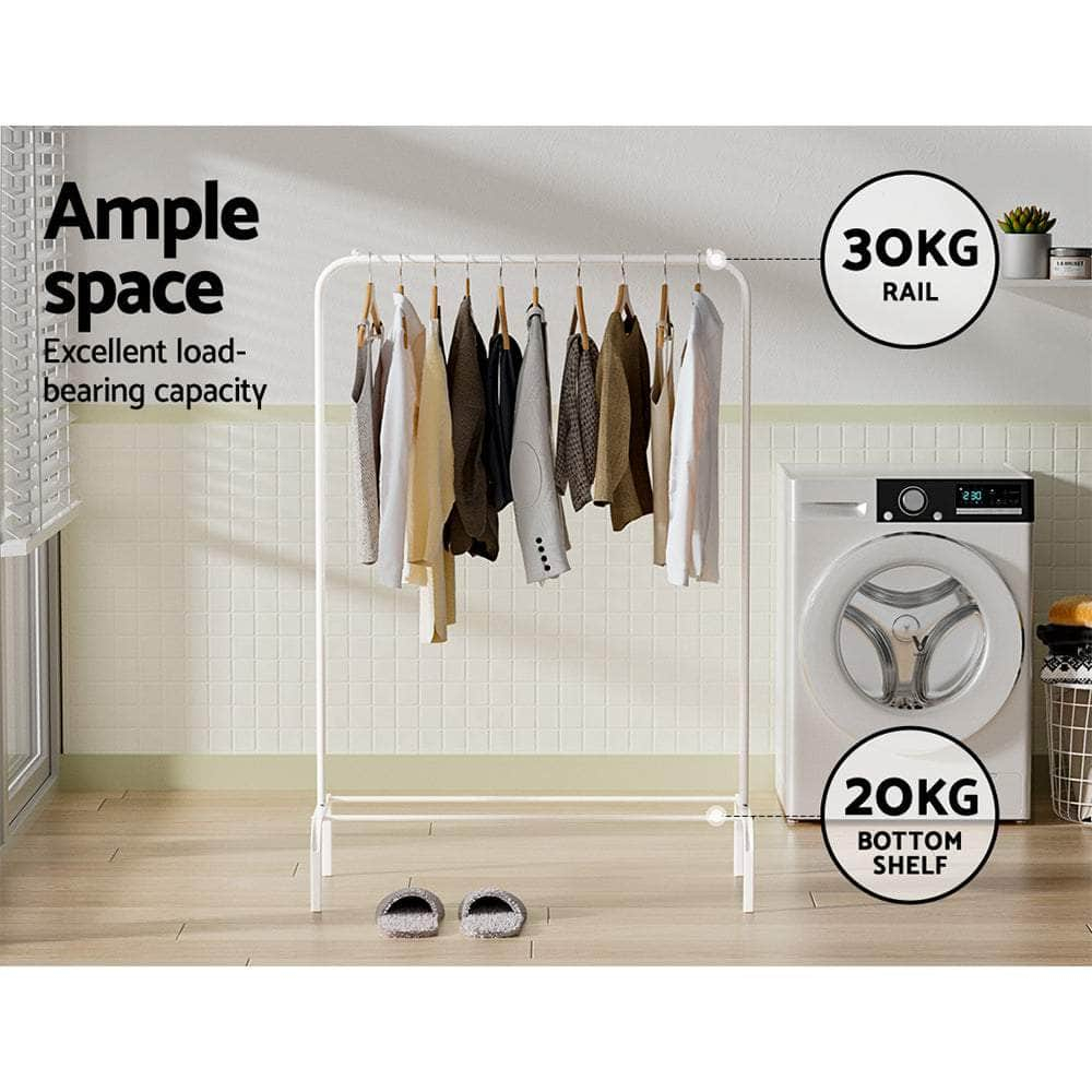 Clothes Rack Coat Hat Hook Hanger Garment Rail Display Stand Storage