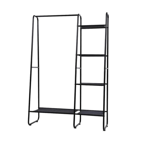 Clothes Rack Coat Stand 150Cm Hanger Closet Black