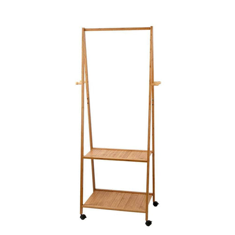 Clothes Rack Coat Stand 165X59Cm Hanger Wheels