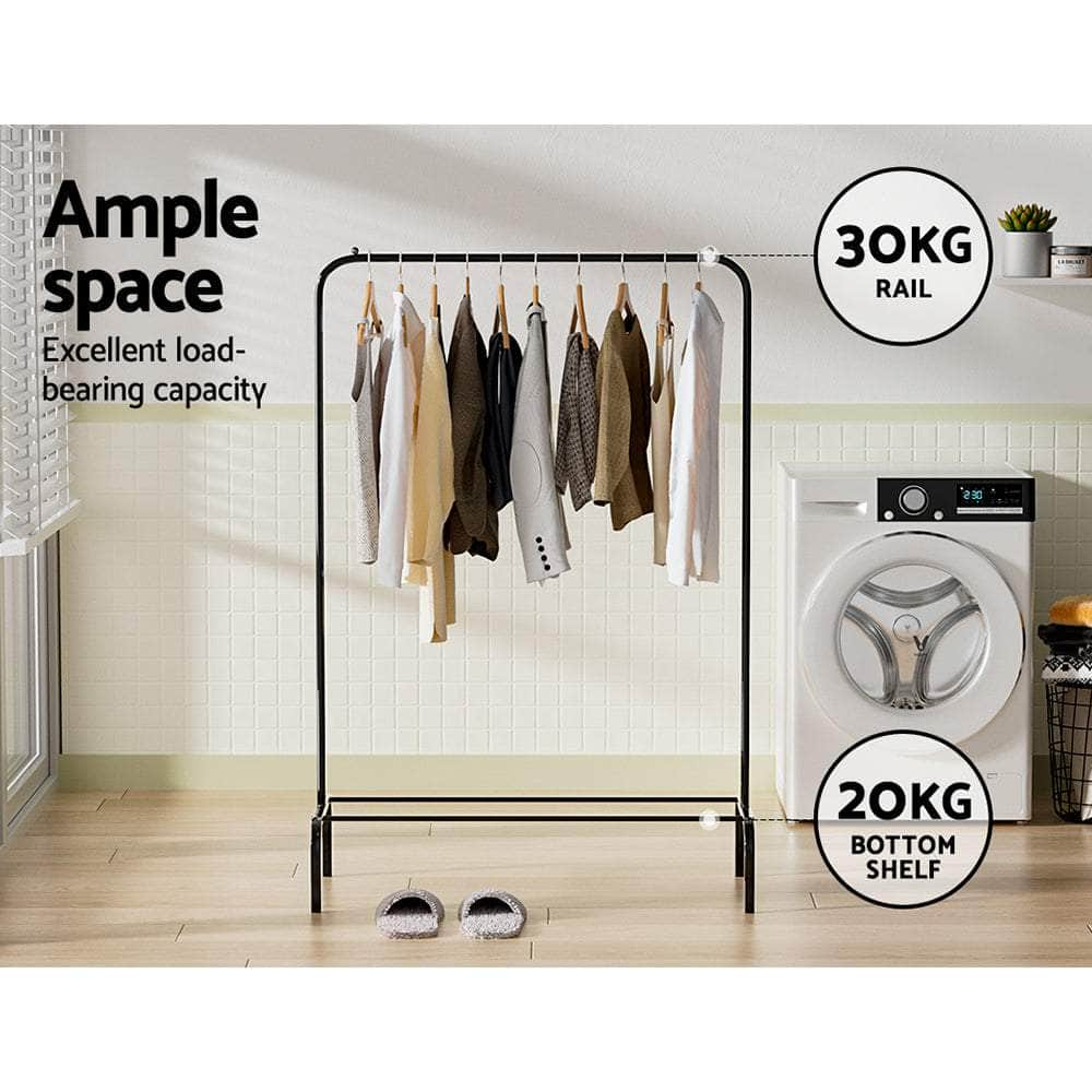 Clothes Rack Garment Rail Coat Hat Hook Hanger Display Stand Storage