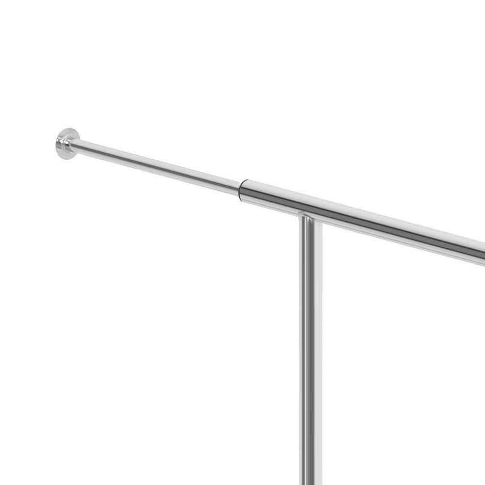 Clothes Rack Rail Coat Stand Adjustable Hanger