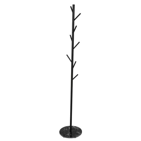 Coat Rack Hat Clothes Stand Hanger Black