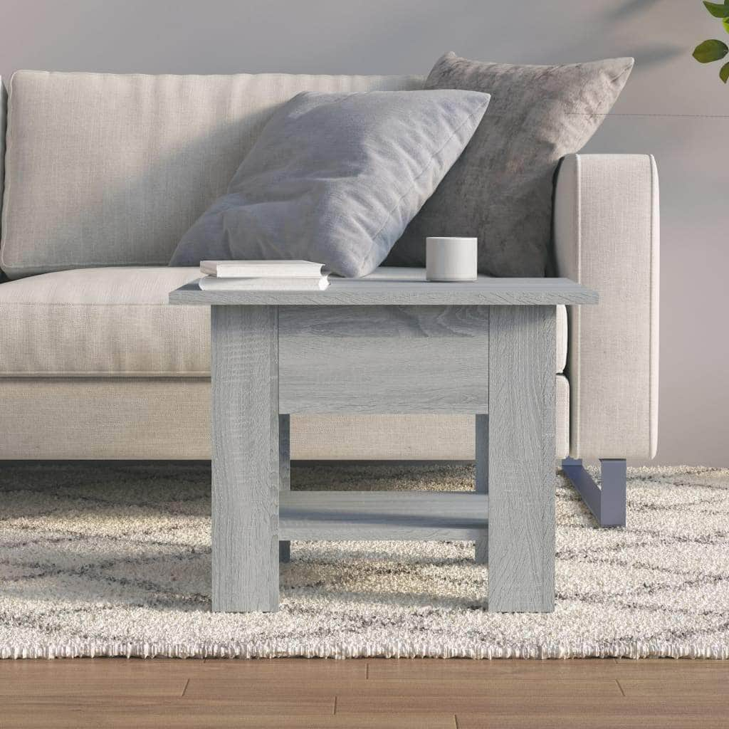 Coffee/Accent Table Grey Sonoma Engineered Wood