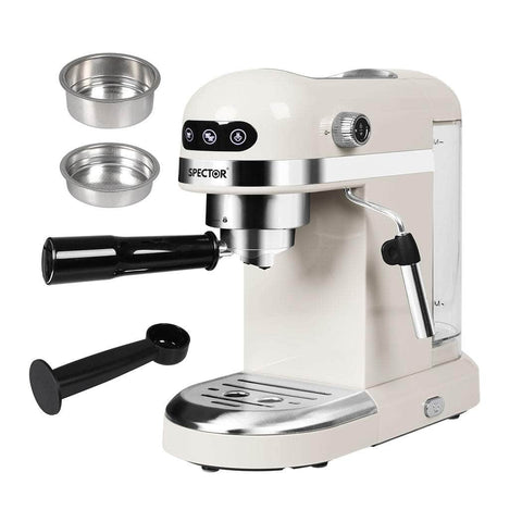 Coffee Maker Machine Espresso Milk White