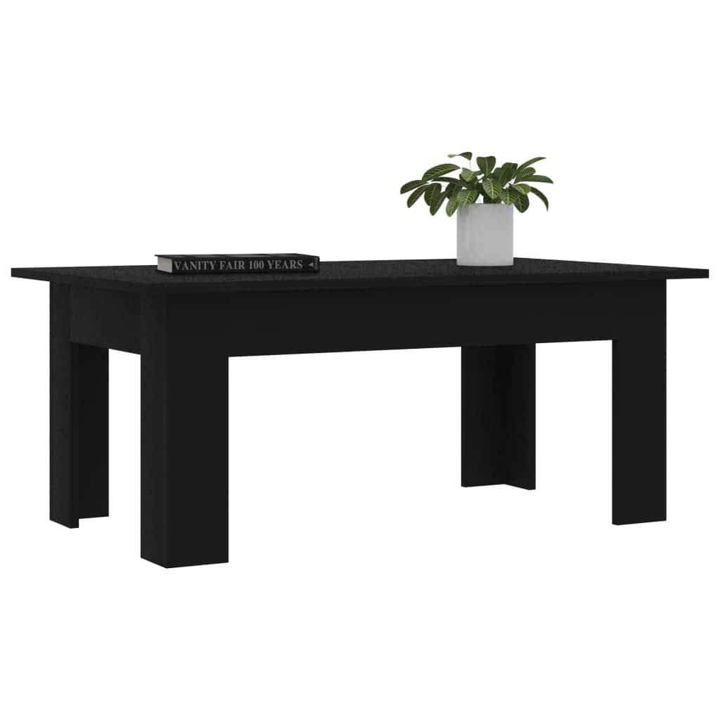 Coffee Table Black -Chipboard