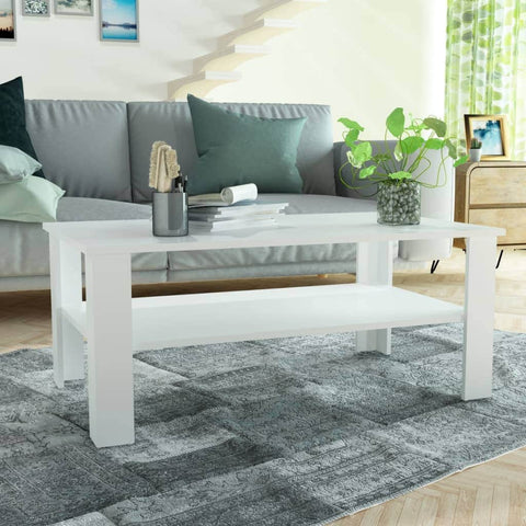 Coffee Table Chipboard, White