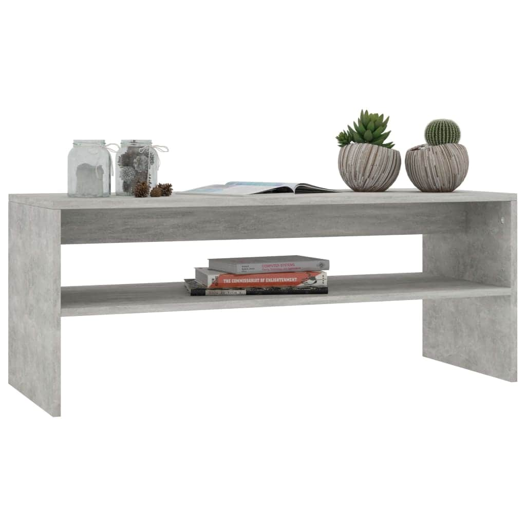 Coffee Table Concrete Grey Chipboard