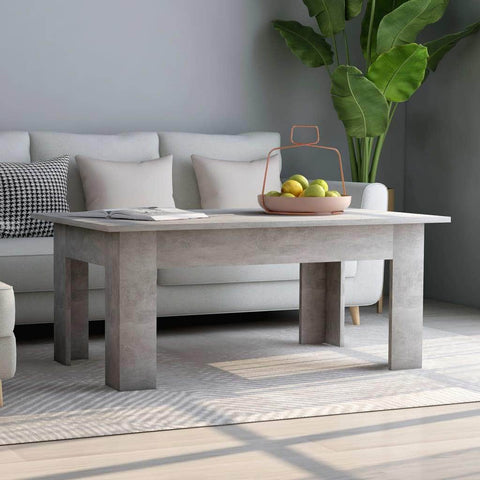 Coffee Table Concrete Grey - Chipboard