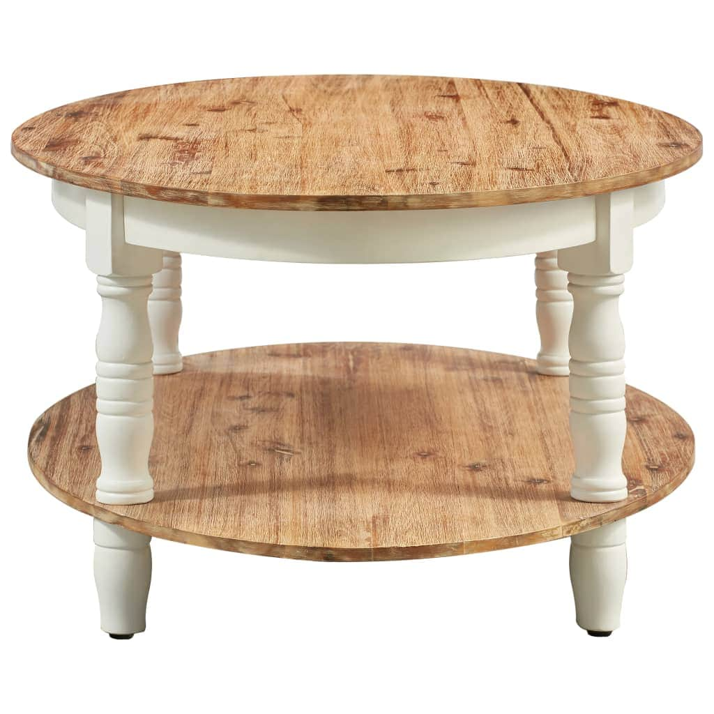 Coffee Table Elegant Solid Acacia Wood