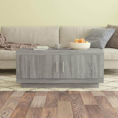 Coffee Table Grey Sonoma Engineered Wood