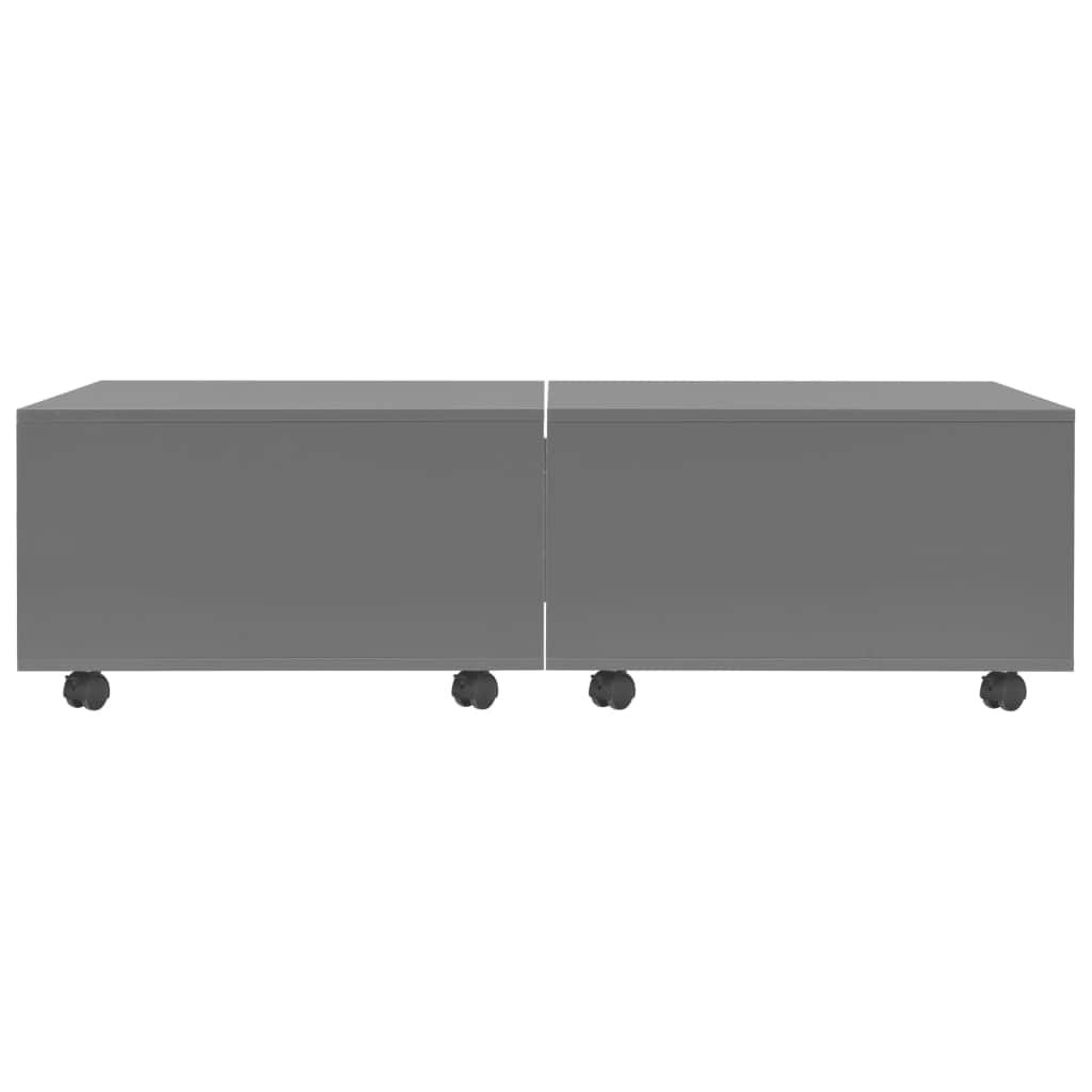 Coffee Table High Gloss Grey