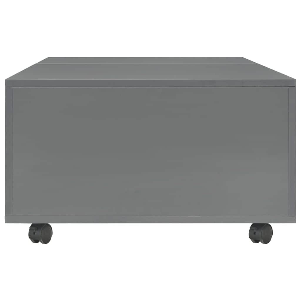 Coffee Table High Gloss Grey