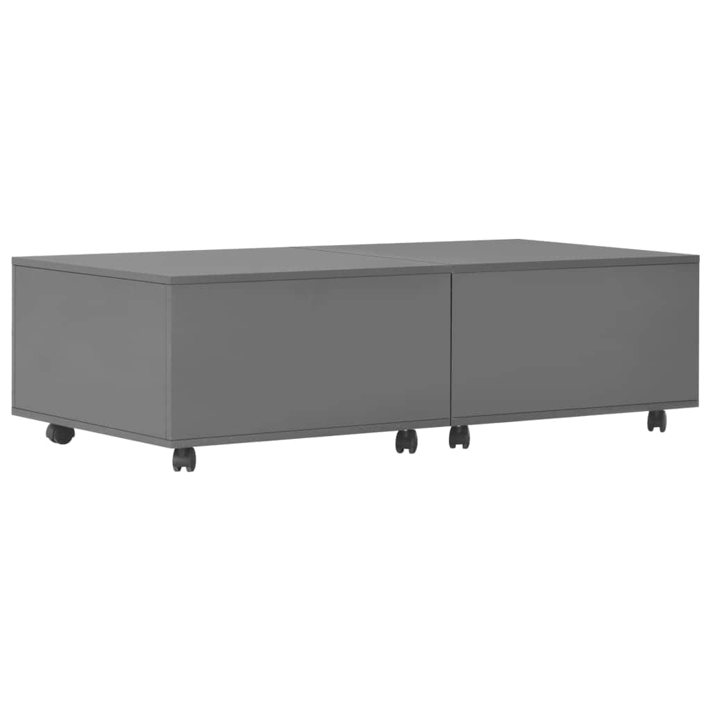 Coffee Table High Gloss Grey